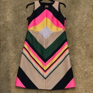 J. Crew pop stripe dress size 4
